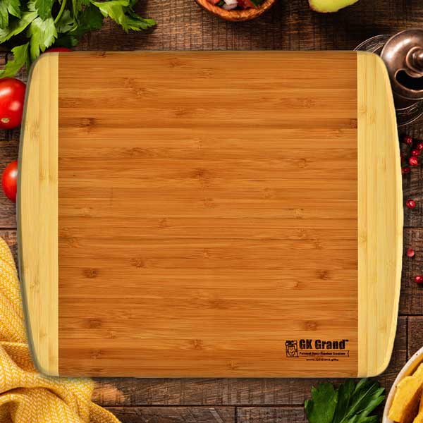 Nana's Kitchen 2-Tone Bamboo Cutting Board