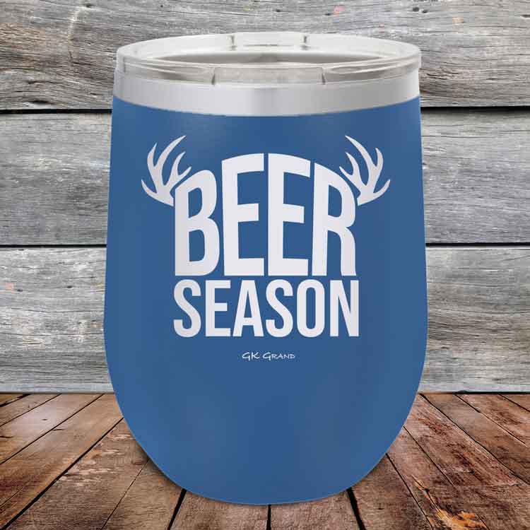 BEER SEASON (DEER) - Powder Coated Etched Tumbler