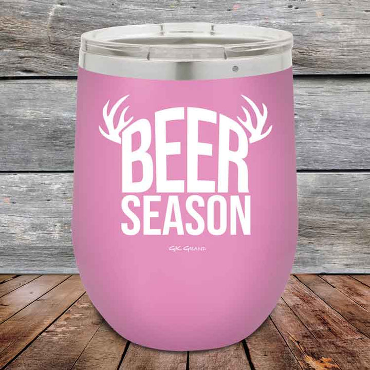 BEER SEASON (DEER) - Powder Coated Etched Tumbler