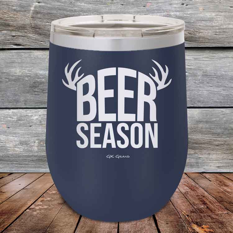 BEER SEASON (DEER) - Powder Coated Etched Tumbler