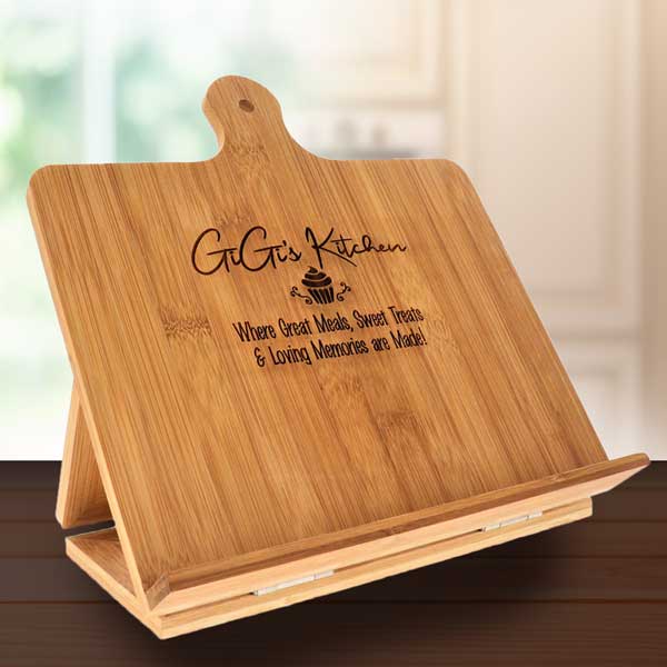 GiGi's Kitchen Bamboo Recipe Holder