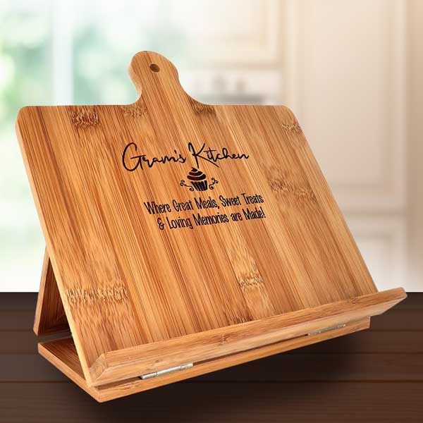 Gram's Kitchen Bamboo Recipe Holder