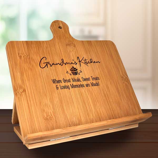 Grandma's Kitchen Bamboo Recipe Holder