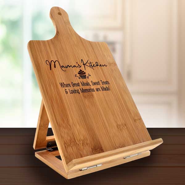 Mama's Kitchen Bamboo Recipe Holder