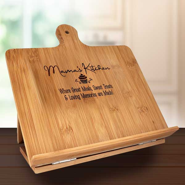 Mama's Kitchen Bamboo Recipe Holder