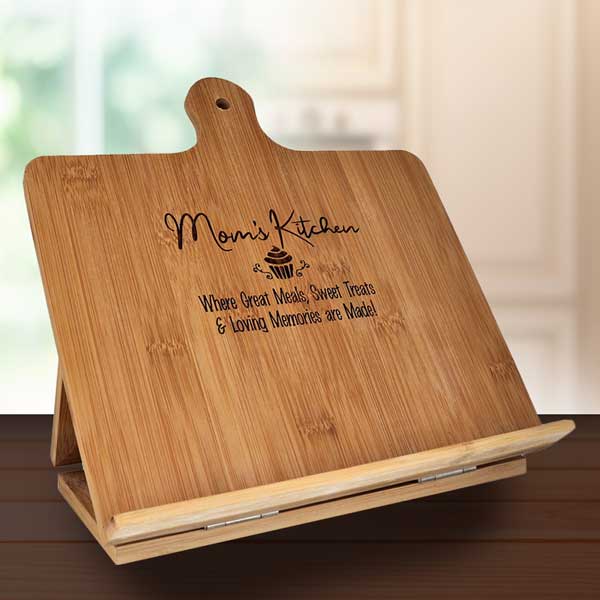 Mom's Kitchen Bamboo Recipe Holder