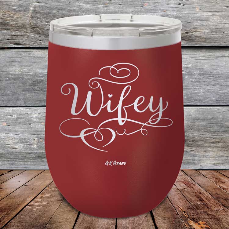 Wifey - Powder Coated Etched Tumbler