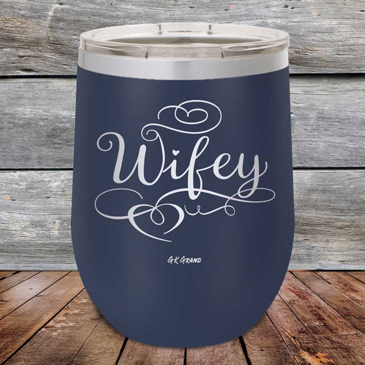 Wifey - Powder Coated Etched Tumbler