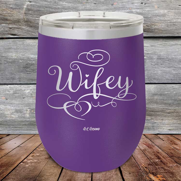 Wifey - Powder Coated Etched Tumbler