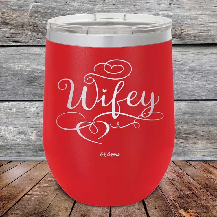 Wifey - Powder Coated Etched Tumbler