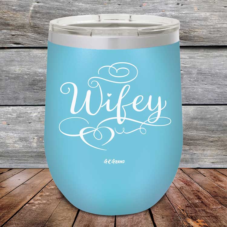 Wifey - Powder Coated Etched Tumbler