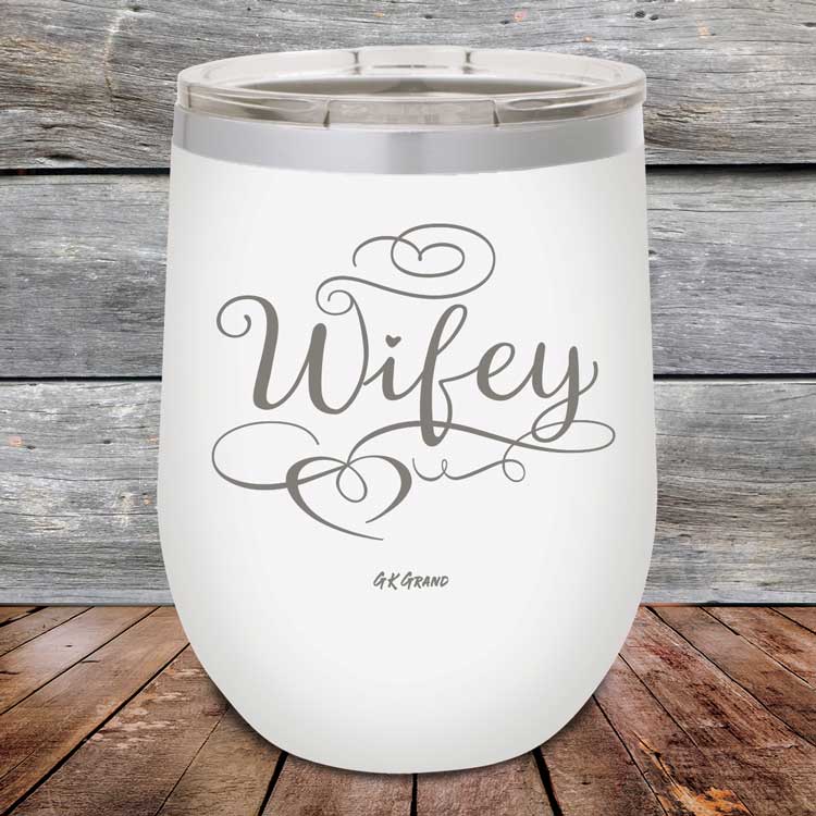 Wifey - Powder Coated Etched Tumbler