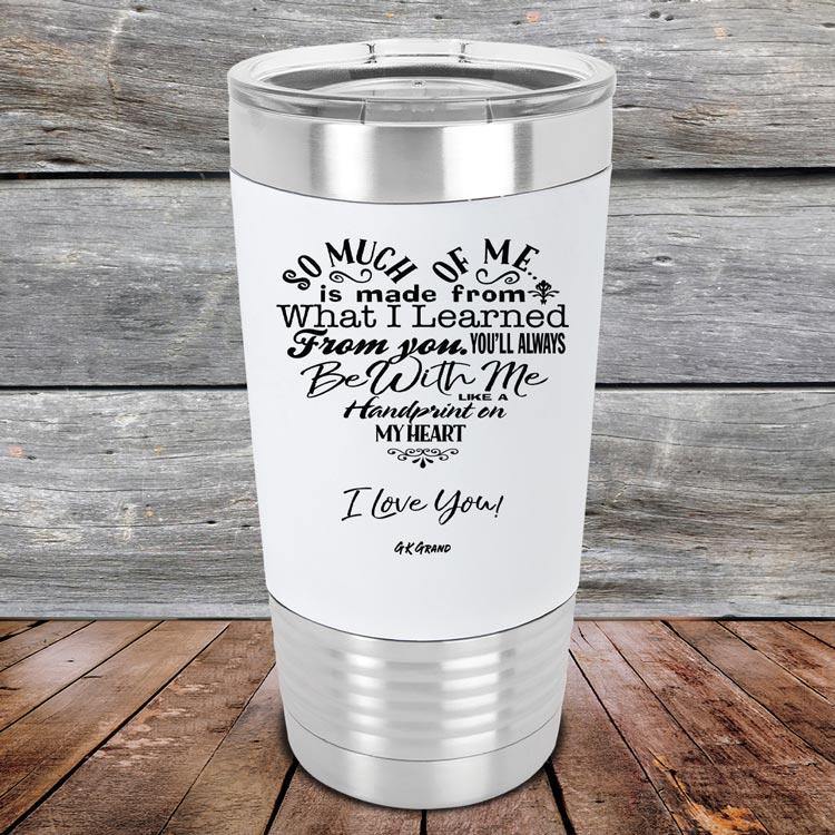 I Love You Poem - Premium Silicone Wrapped Engraved Tumbler - GK GRAND GIFTS