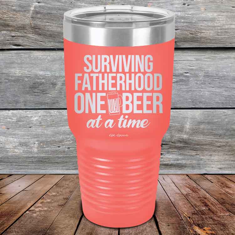 Surviving-Fatherhood-One-Beer-At-A-Time-30oz-Coral_TPC-30z-18-5266-1