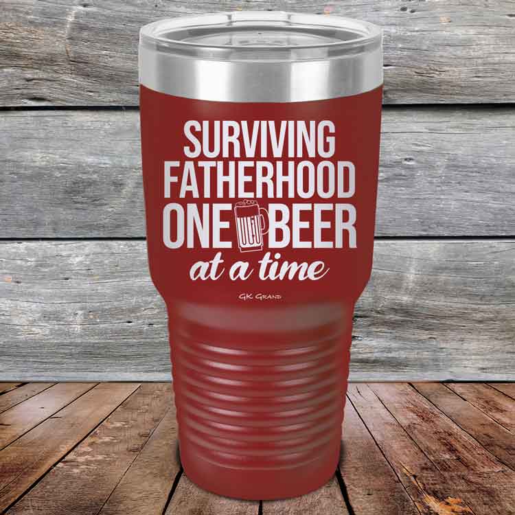 Surviving-Fatherhood-One-Beer-At-A-Time-30oz-Maroon_TPC-30z-13-5266-1