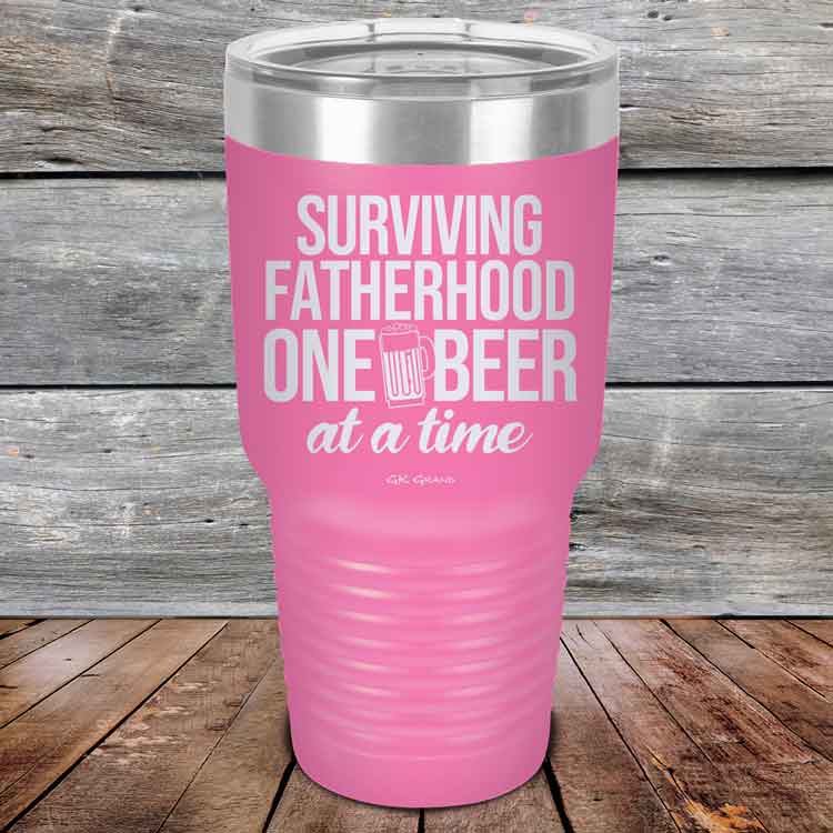Surviving-Fatherhood-One-Beer-At-A-Time-30oz-Pink_TPC-30z-05-5266-1